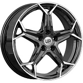 Wheels UP UP118 6.5x18 5*114.3 ET37 DIA66.6 New Diamond Литой