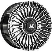 LS FlowForming RC99 8.5x20 6*139.7 ET25 DIA106.1 BKF Литой