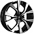 Khomen KHW 1906 7x19 5*114.3 ET40 DIA66.6 Black-FP Литой