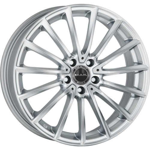 MAK Komet 8x19 5*112 ET43 DIA66.6 Silver Литой
