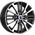 K&K Модена 6x15 4*100 ET46 DIA54.1 Алмаз черный Литой