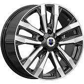 K&K Мичиган 8x18 5*130 ET56 DIA71.6 Алмаз черный Литой