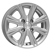 K&K Аттика 5.5x14 4*98 ET35 DIA58.6 Сильвер Литой