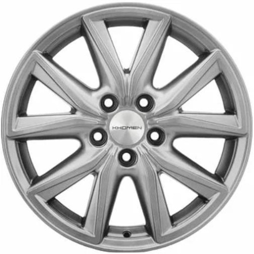 Khomen KHW 1706 7x17 5*114.3 ET39 DIA60.1 G-Silver Литой