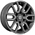 Khomen KHW 1723 8x17 6*139.7 ET36 DIA100.1 Gray Литой