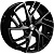 Khomen KHW 1722 6.5x17 5*114.3 ET40 DIA64.1 Black-FP Литой