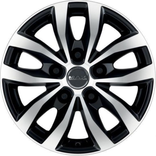 MAK Load 5 6.5x16 5*160 ET60 DIA65.1 Gloss Black Литой