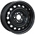 Trebl 7865 6.5x16 5*114.3 ET45 DIA60.1 Black Штампованный