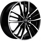 Khomen KHW 1812 7x18 5*112 ET43 DIA57.1 Black-FP Литой