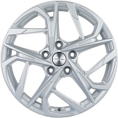 Khomen KHW 1716 7x17 5*108 ET40 DIA60.1 Black Литой