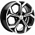 Khomen KHW 1606 6.5x16 5*108 ET50 DIA63.3 Black-FP Литой