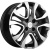 Khomen KHW 1503 6x15 4*100 ET46 DIA54.1 Gray-FP Литой Khomen KHW 1503 6x15 4*100 ET46 DIA54.1 Gray-FP Литой
