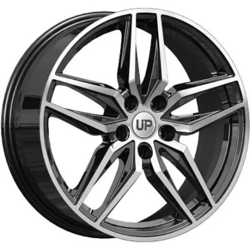 Wheels UP UP112 7x18 5*115 ET43 DIA70.1 New Black Литой