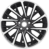Khomen KHW 1804 7.5x18 5*108 ET46 DIA63.3 Black Литой