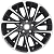 Khomen KHW 1804 7.5x18 5*114.3 ET40 DIA64.1 Black-FP Литой