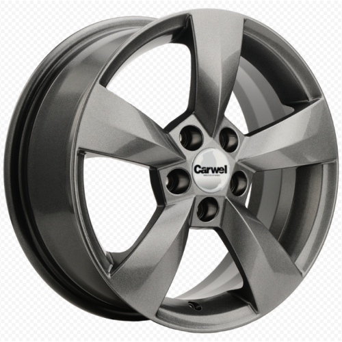 Khomen KHW 1504 6x15 5*100 ET40 DIA57.1 G-Silver Литой