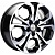 Khomen KHW 1711 6.5x17 5*114.3 ET50 DIA66.1 Black-FP Литой