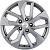 Khomen KHW 1703 7x17 5*112 ET40 DIA57.1 G-Silver Литой
