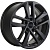 Khomen KHW 1612 6.5x16 5*108 ET45 DIA60.1 Black Литой