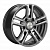 Khomen KHW 1602 6.5x16 5*139.7 ET40 DIA98.5 Black Литой