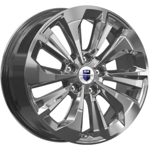 K&K Авиор 7x17 5*110 ET35 DIA67.1 Алмаз черный Литой