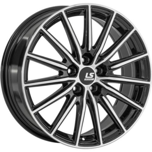LS FlowForming RC93 7x18 5*112 ET45 DIA57.1 BKF Литой