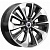 K&K Авиор 7x17 5*108 ET40 DIA65.1 Алмаз черный Литой