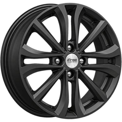 iFree Панган 6x16 4*100 ET50 DIA60.1 Блэк мэт Литой