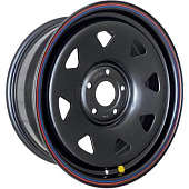 Off Road Wheels Jeep 8x18 5*127 ET30 DIA75.1 Black Штампованный
