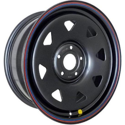 Off Road Wheels Jeep 8x18 5*127 ET30 DIA75.1 Black Штампованный