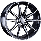 LS 1055 7x16 5*114.3 ET42 DIA67.1 BKF Литой