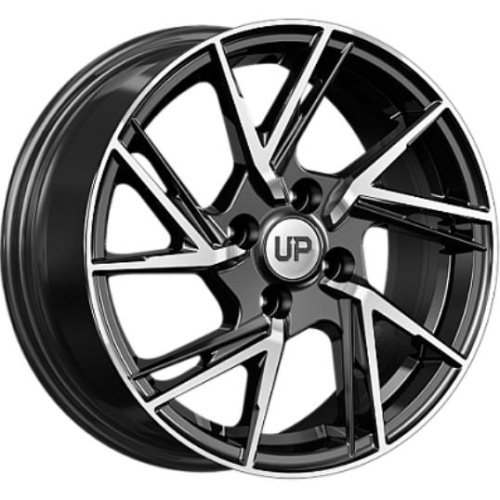 Wheels UP UP115 6.5x15 4*100 ET37 DIA60.1 New Black Литой