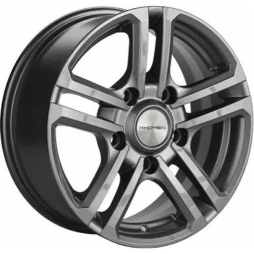 Khomen KHW 1602 6.5x16 5*139.7 ET35 DIA98.5 Gray Литой