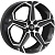 Khomen KHW 1909 7.5x19 5*108 ET33 DIA60.1 Black-FP Литой