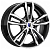 K&K Samara 6x16 5*112 ET40 DIA66.6 Алмаз черный Литой