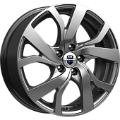 K&K Палермо 6.5x16 5*105 ET39 DIA56.6 Дарк платинум Литой