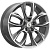 K&K КР001 7x18 5*112 ET45 DIA57.1 Diamond gloss graphite Литой