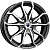 K&K Brent 6x16 4*100 ET52 DIA54.1 Алмаз черный Литой