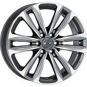 MAK Safari 6 8x18 6*114.3 ET30 DIA66.1 Gunmetal Mirror Face Литой