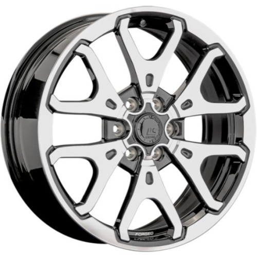 LS Forged FG20 7.5x18 6*114.3 ET46 DIA67.1 Silver Кованый