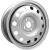 ТЗСК Huyndai Solaris/Kia Rio 6x15 4*100 ET48 DIA54.1 Silver Штампованный