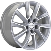 Khomen KHW 1604 6x16 5*100 ET45 DIA54.1 Black-FP Литой