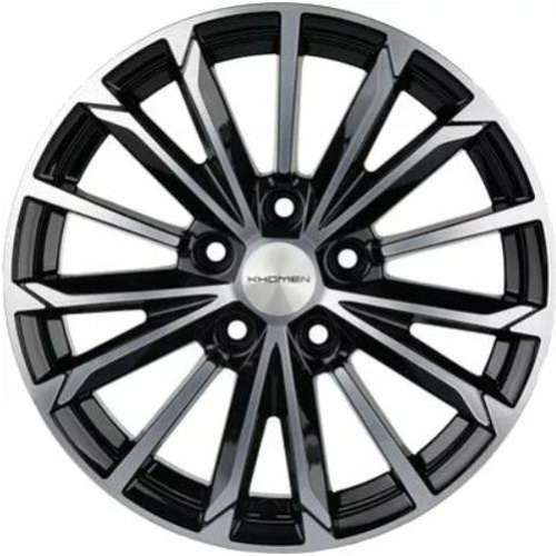 Khomen KHW 1611 6.5x16 5*114.3 ET47.5 DIA67.1 Black-FP Литой