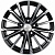 Khomen KHW 1611 6.5x16 5*108 ET50 DIA63.3 Black-FP Литой