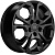 Khomen KHW 1711 6.5x17 5*108 ET43 DIA65.1 Black Литой