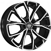 Khomen KHW 1907 7.5x19 5*120 ET30 DIA66.1 Gray-FP Литой