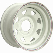 Off Road Wheels УАЗ 7x16 5*139.7 ET0 DIA110.1 White Штампованный