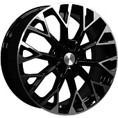 Khomen KHW 1718 7x17 5*108 ET33 DIA60.1 Black Литой