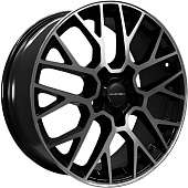 Khomen KHW 1818 7x18 5*112 ET43 DIA57.1 Black Matt MR Литой