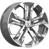 K&K КР015 7.5x19 5*108 ET46 DIA63.3 Черный Литой